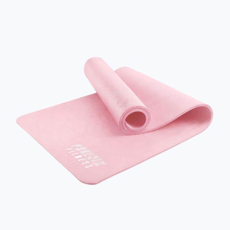 Podložka na jógu Phoenix Fitness pink 2