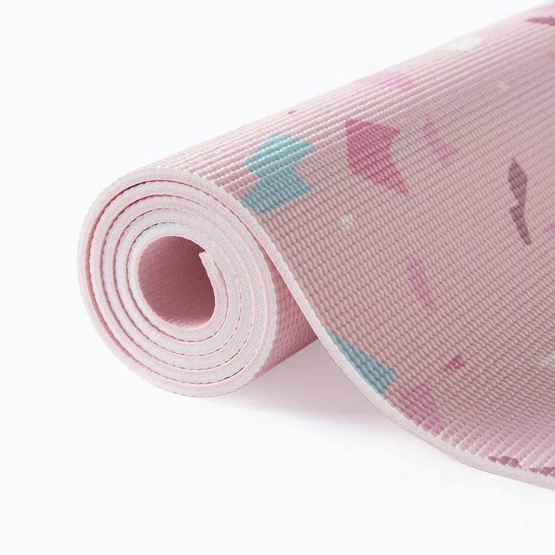Sada na jógu Myga Terrazzo Yoga Set mat + block + strap purple 14