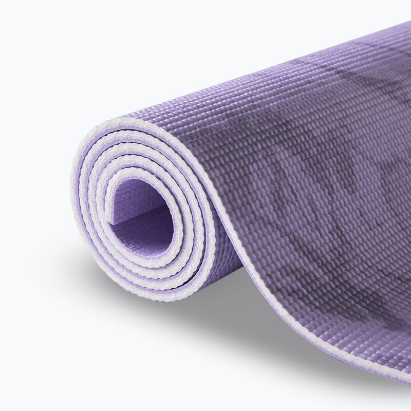 Sada na jógu Myga Chakra Yoga Set mat + block + purple strap 6