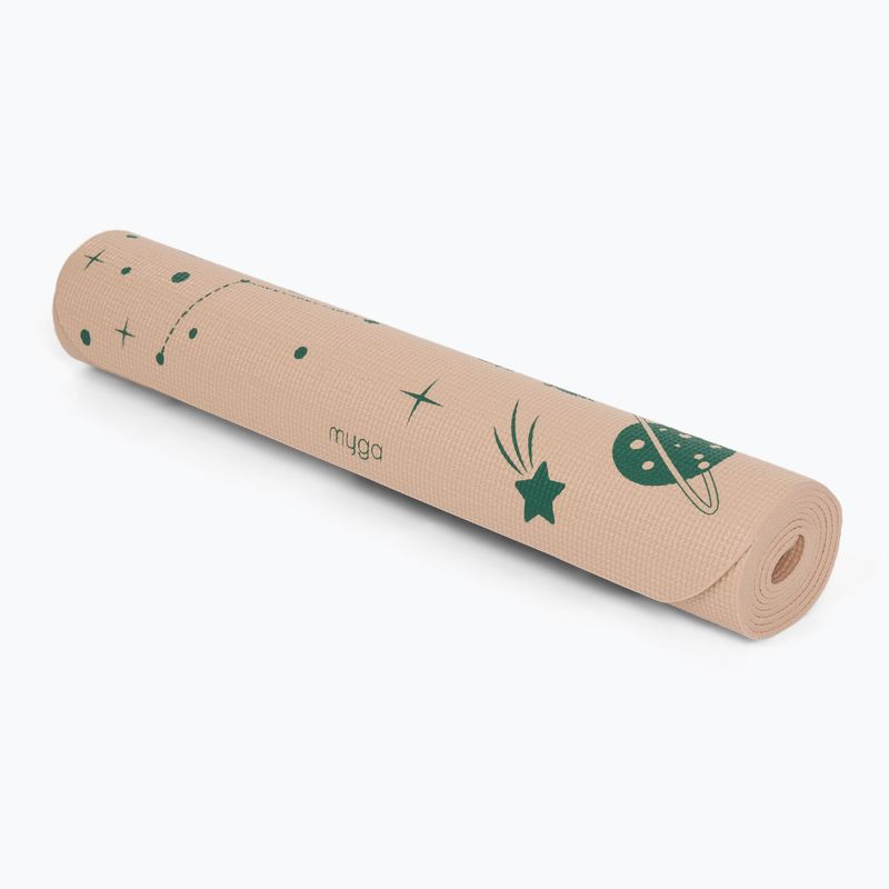 Podložka na jógu Myga Dino 3 mm beige 6