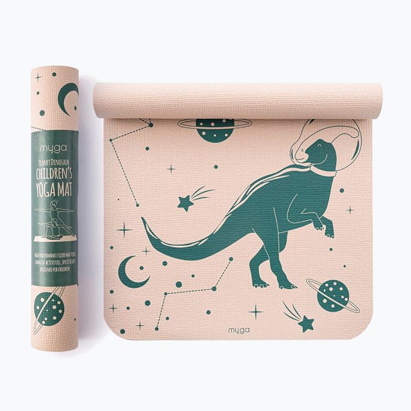 Podložka na jógu Myga Dino 3 mm beige 7