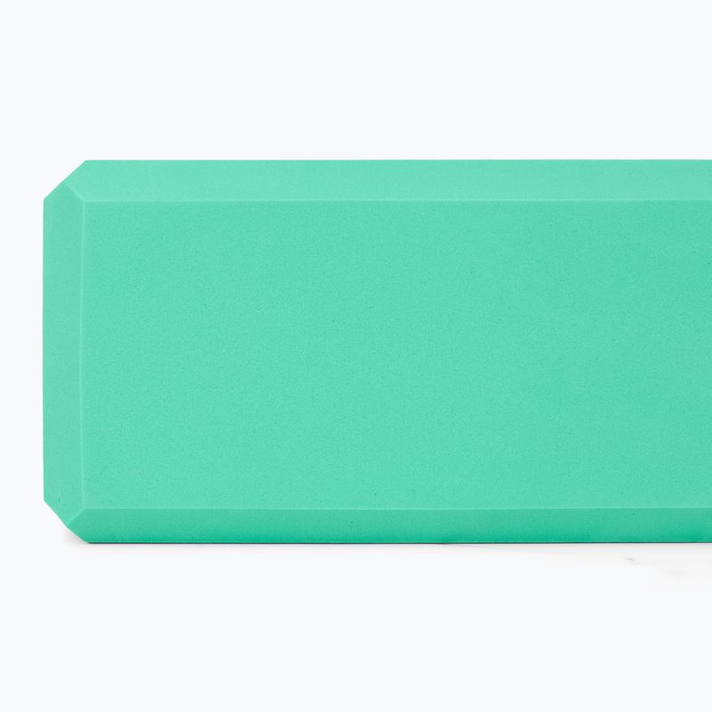 Sada na jógu Myga Spirit Yoga Set mat + block + turquoise strap 6