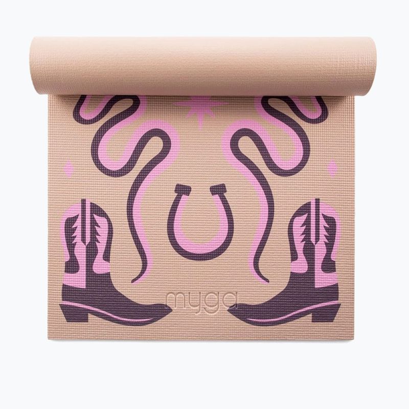 Podložka na jógu Myga Cowgirl 6 mm brown 2
