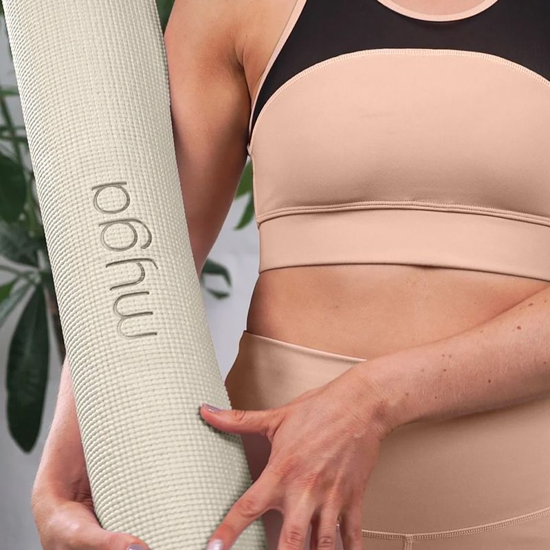 Podložka na jógu Myga Entry Level 4 mm ecru 3