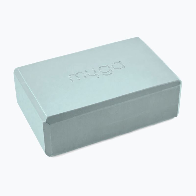 Kostka na jógu Myga Foam Block světle modrá 2