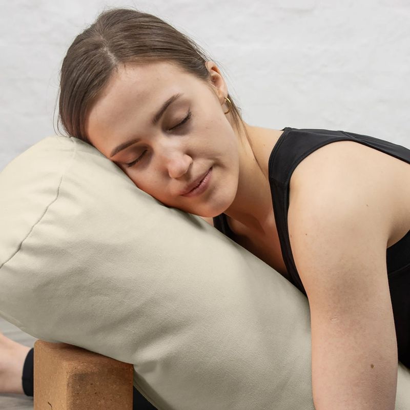 Jógový válec Myga beige 5