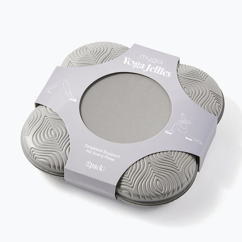 Gelová podložka na jógu Myga 2 pcs. grey 5