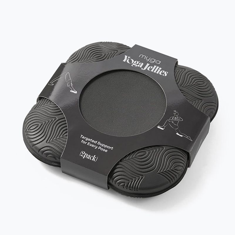 Gelová podložka na jógu Myga 2 pcs. black 5