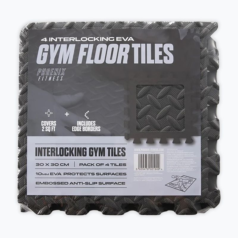 Ochranná podložka Phoenix Fitness RY2581 4 elementy black 6
