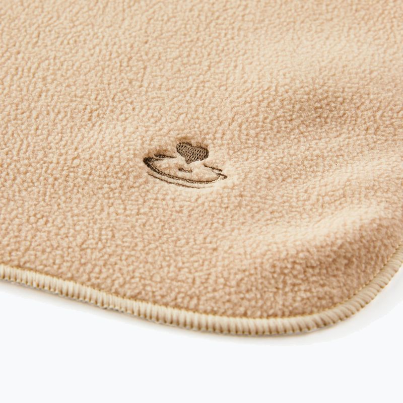 Jógová deka Myga Fleece sand 4