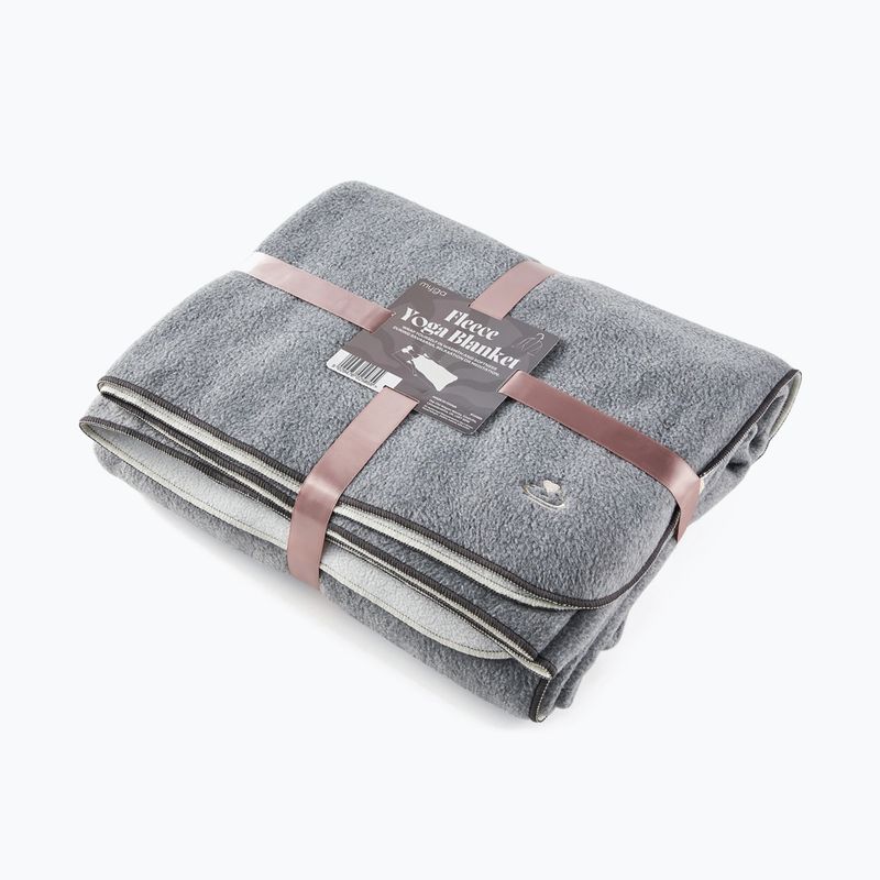 Jógová deka Myga Fleece stone 3
