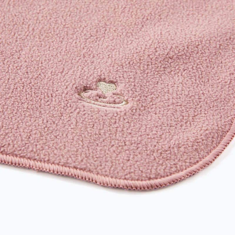 Jógová deka Myga Fleece blush 6