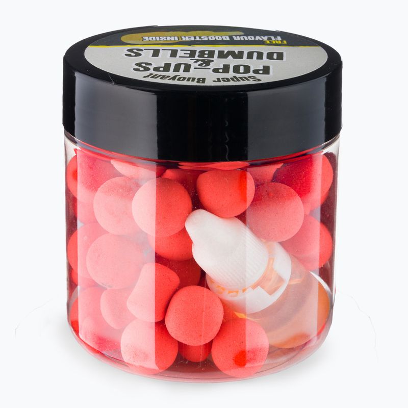 Dynamite Baits Robin Red Fluoro Pop Up 15mm růžové plovoucí kuličky na kapry ADY040042 2
