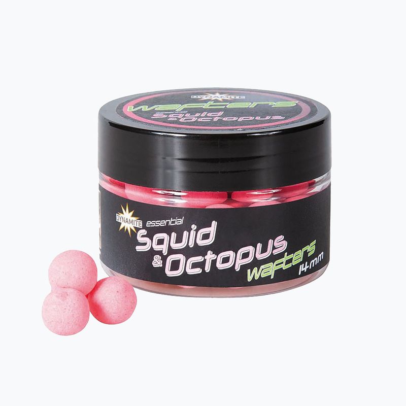 Návnada Dynamite Baits Fluoro Wafters Squid & Octopus pink kaprová činka ADY041600