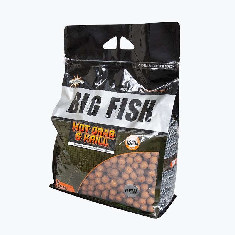 Dynamite Baits Proteinové kuličky Hot Crab & Krill 5 kg