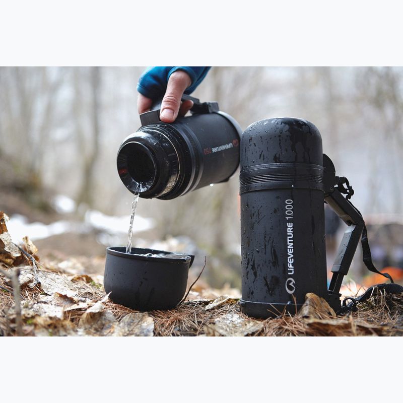 Termoska Lifeventure TiV Widemouth Vacuum Flask 800 ml dark grey 5