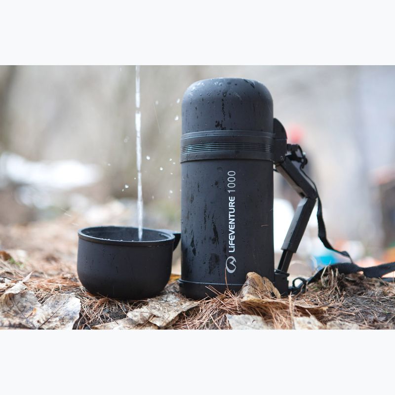 Termoska Lifeventure TiV Widemouth 1000 ml dark grey 5