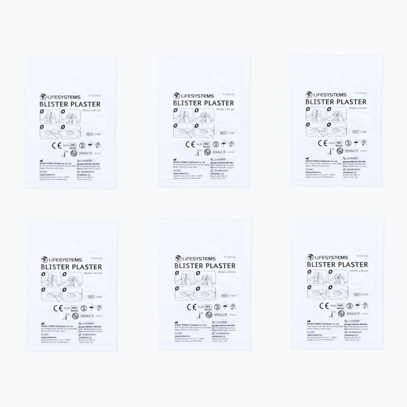 Náplasti Lifesystems Blister Plasters 6-pack 3