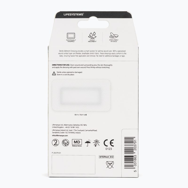 Obvazy Lifesystems Low Adherent Dressing 4 pcs. 2
