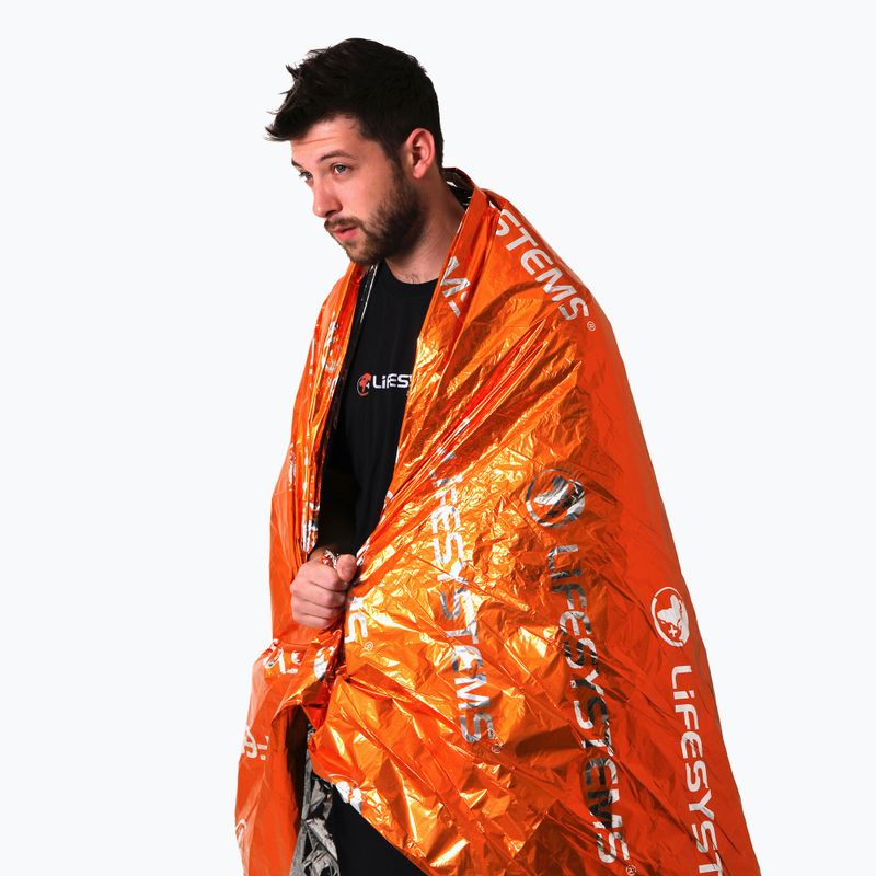 Deka Lifesystems Thermal Blanket oranžový LM42120 5