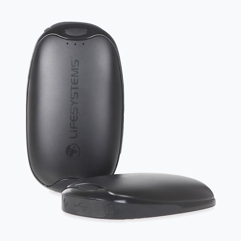 Ohřívač rukou Lifesystems Rechargeable Dual Palm Handwarmer USB & USB C black 5