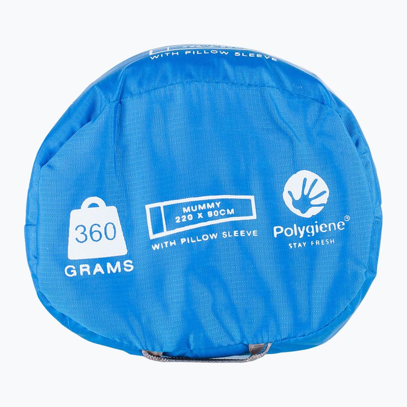 Vložka do spacího pytle Lifeventure Cotton Sleeping Bag Liner Mummy blue 7