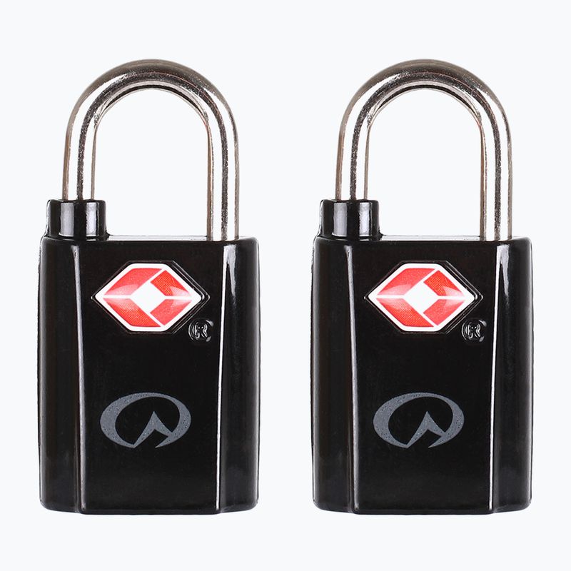 Zámek Lifeventure TSA Mini Padlocks 2 pack black