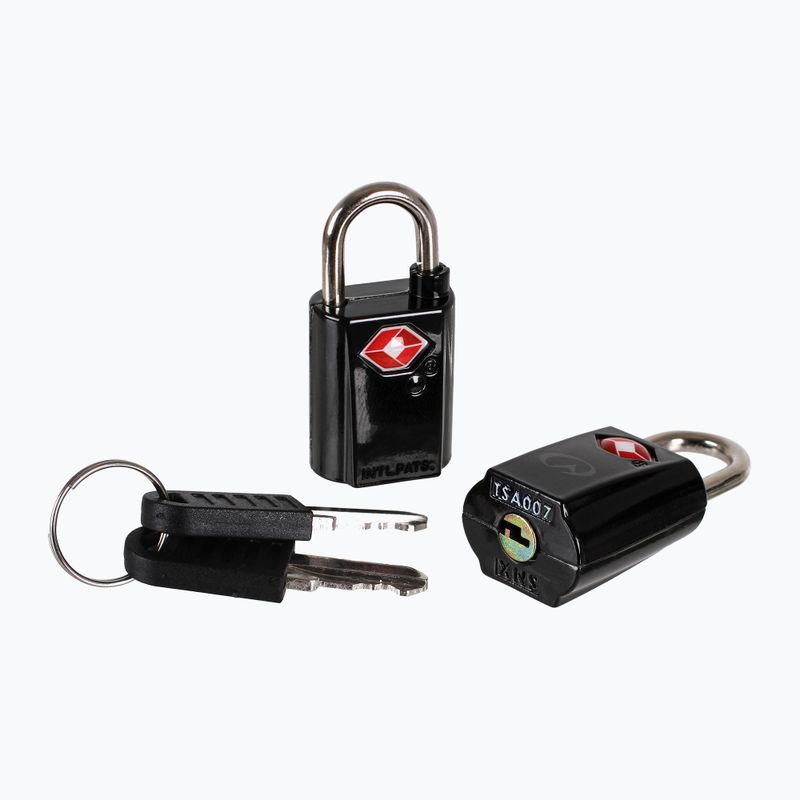 Zámek Lifeventure TSA Mini Padlocks 2 pack black 2