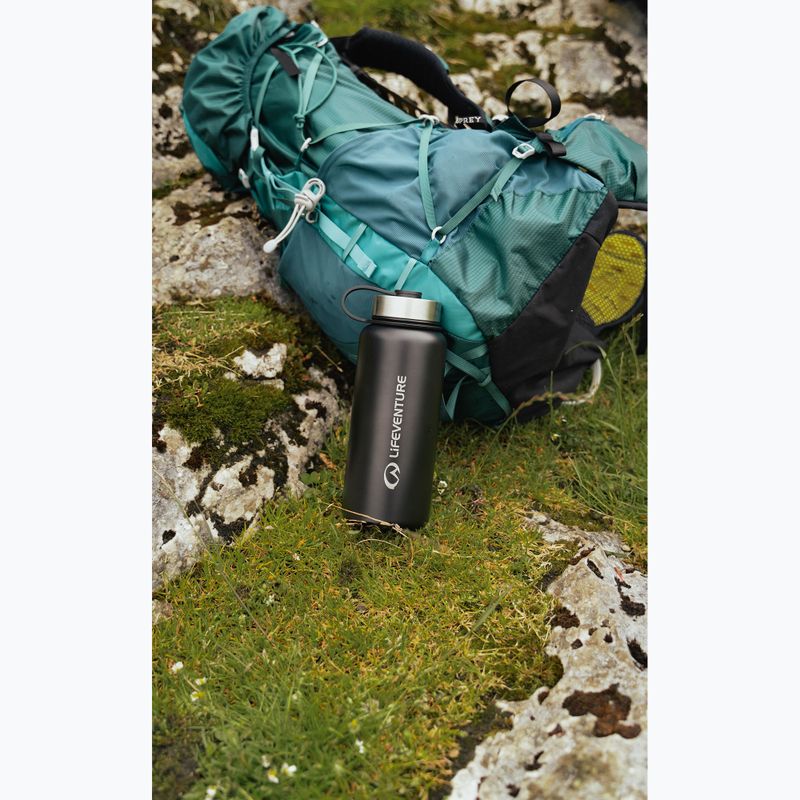 Termoláhev Lifeventure Stainless Steel Flask 1000 ml black 3