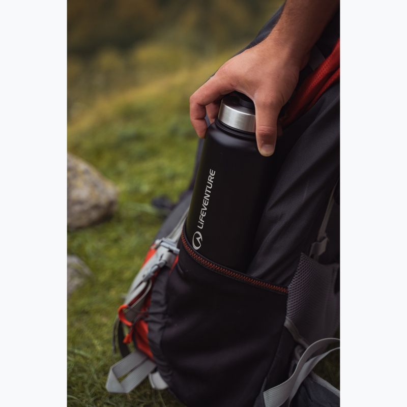 Termoláhev Lifeventure Stainless Steel Flask 1000 ml black 6