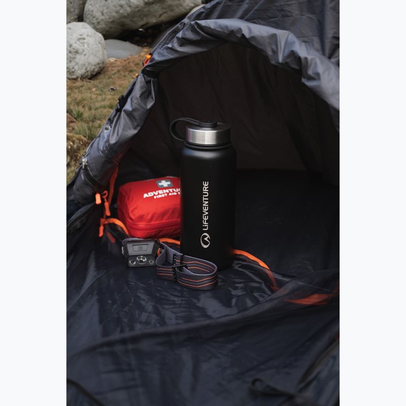 Termoláhev Lifeventure Stainless Steel Flask 1000 ml black 7