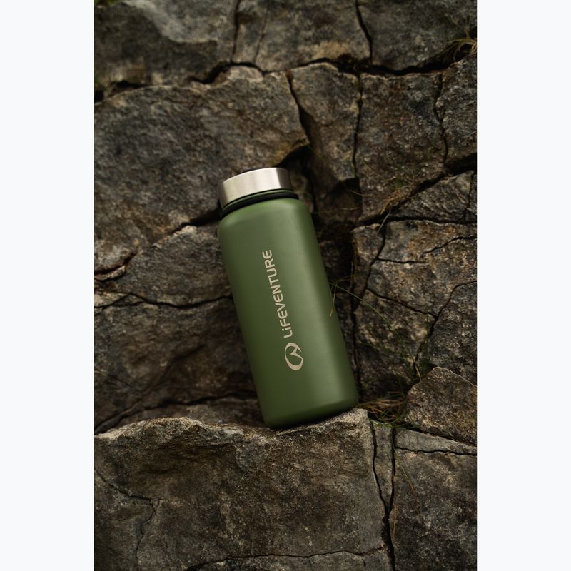 Termoláhev Lifeventure Stainless Steel Flask 1000 ml khaki 3