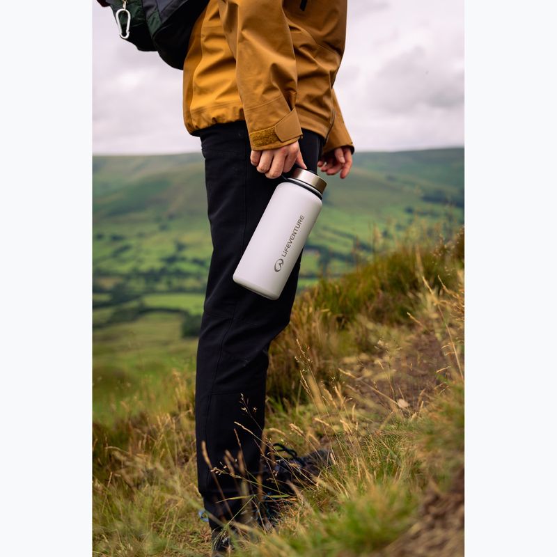 Termoláhev Lifeventure Stainless Steel Flask 1000 ml light grey 4