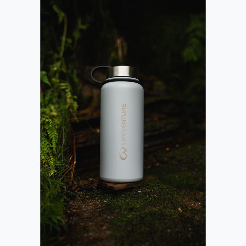 Termoláhev Lifeventure Stainless Steel Flask 1000 ml light grey 5
