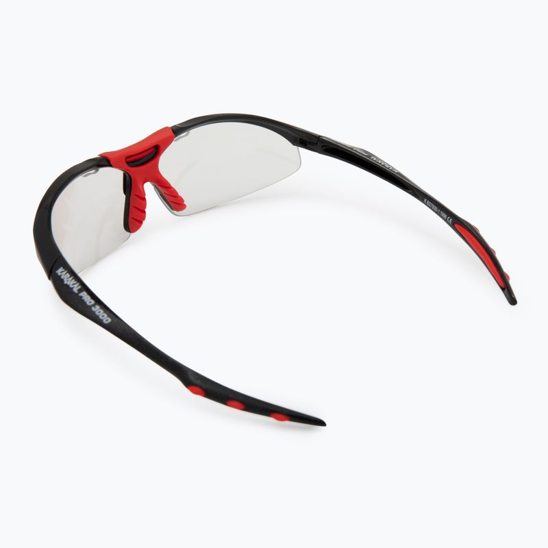 Squashové brýle Karakal Pro 3000 black/red 2