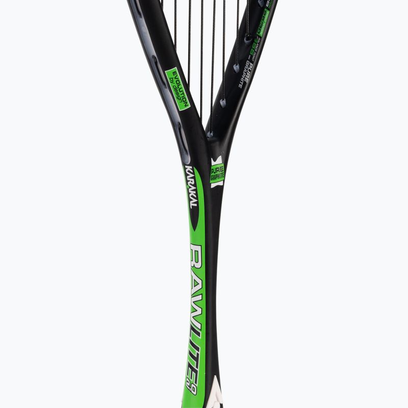 Squashová raketa Karakal Raw Pro Lite 2.0 black-green KS21001 4