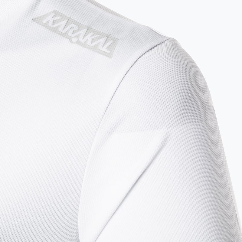 Pánské tenisové tričko Karakal Training Tee white KC8063 5