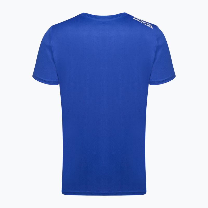 Pánské tenisové tričko Karakal Training Tee modré KC8064 4