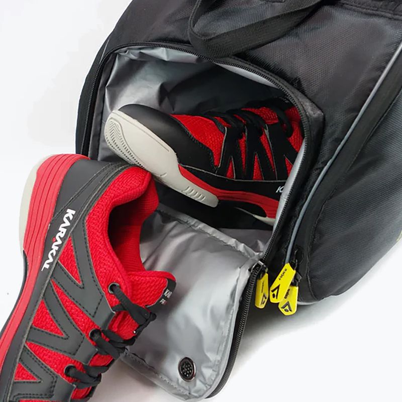 Squashový bag Karakal Pro Tour Comp 2.0 čeblack/yellow 8