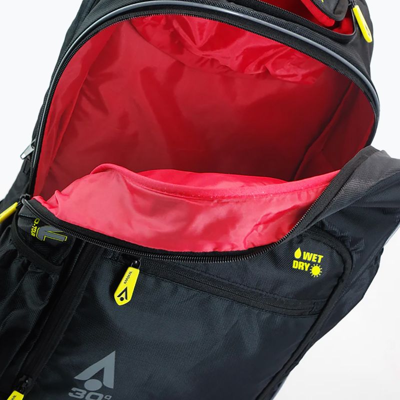 Batoh na squash Karakal Pro Tour 2.0  30 l black/yellow 10