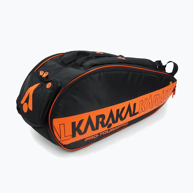 Taška na squash Karakal Pro Tour Comp 2.2 9R orange 2