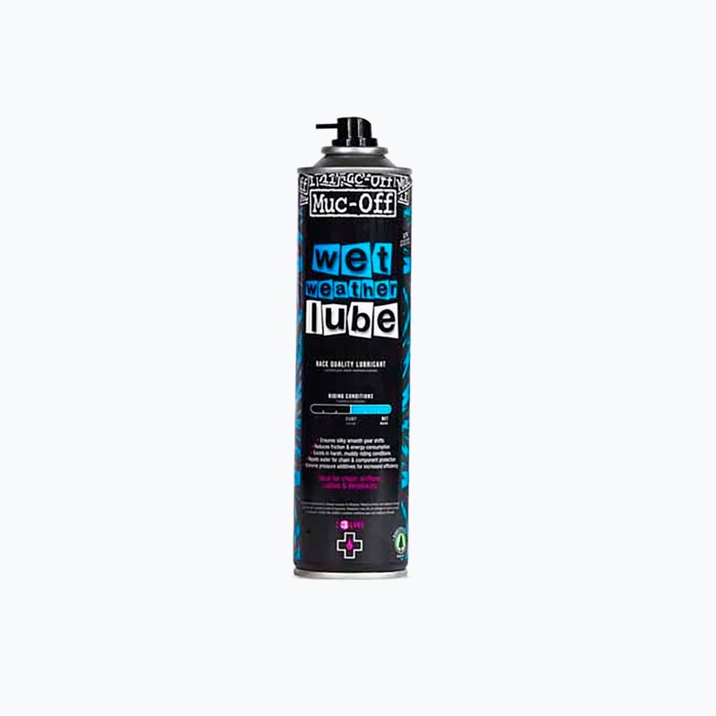 Mazivo na řetěz Muc-Off Wet Weather Lube Aerosol 400 ml  2