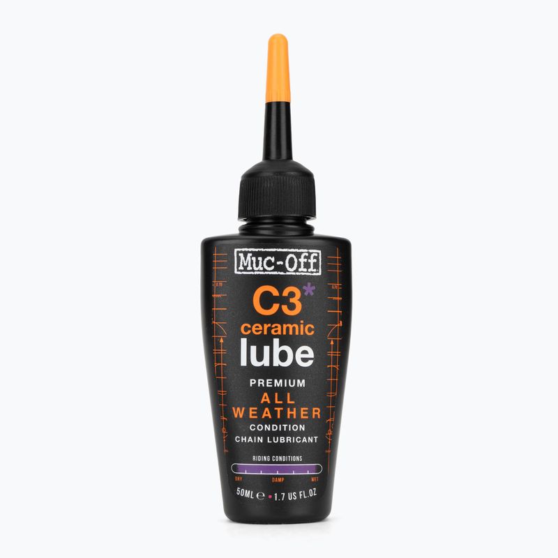 Mazivo na řetěz Muc-Off C3 All Weather Ceramic Lube 50 ml