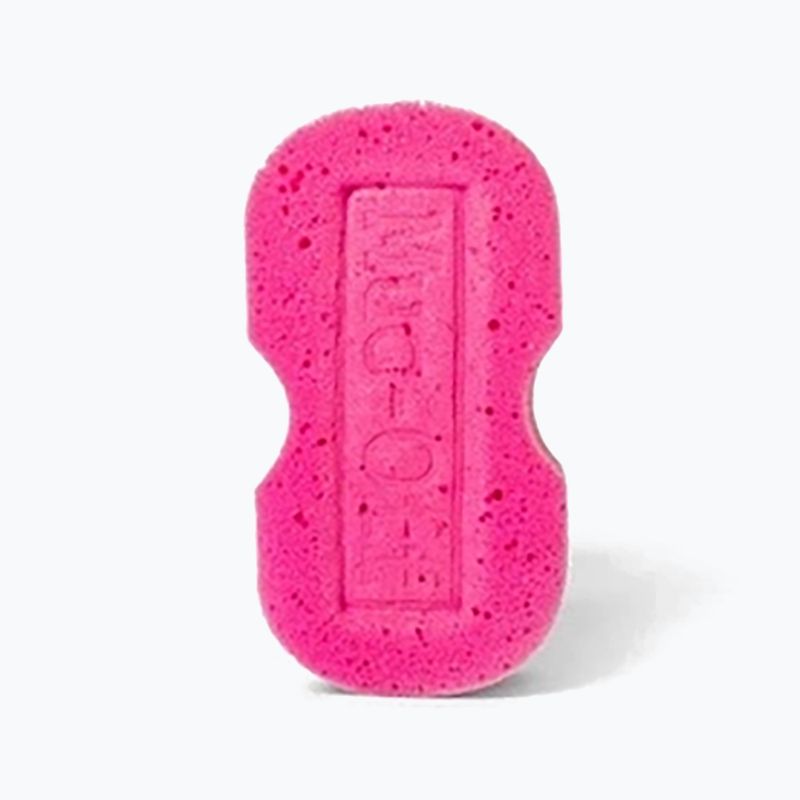 Čistící houbička na kola Muc-Off Expanding Pink Sponge 3