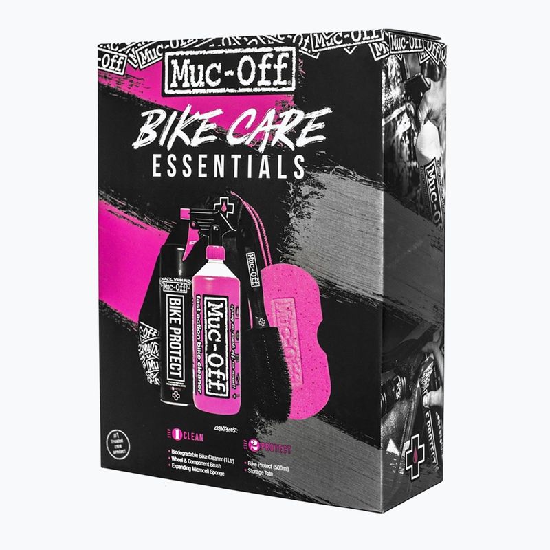 Sada na čištění jízdních kol Muc-Off Essentials