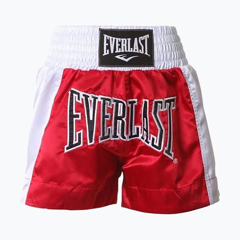 Pánské tréninkové šortky EVERLAST Muay Thai červené EMT6