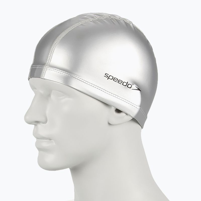 Plavecká čepice Speedo Pace stříbrná 68-72064 3