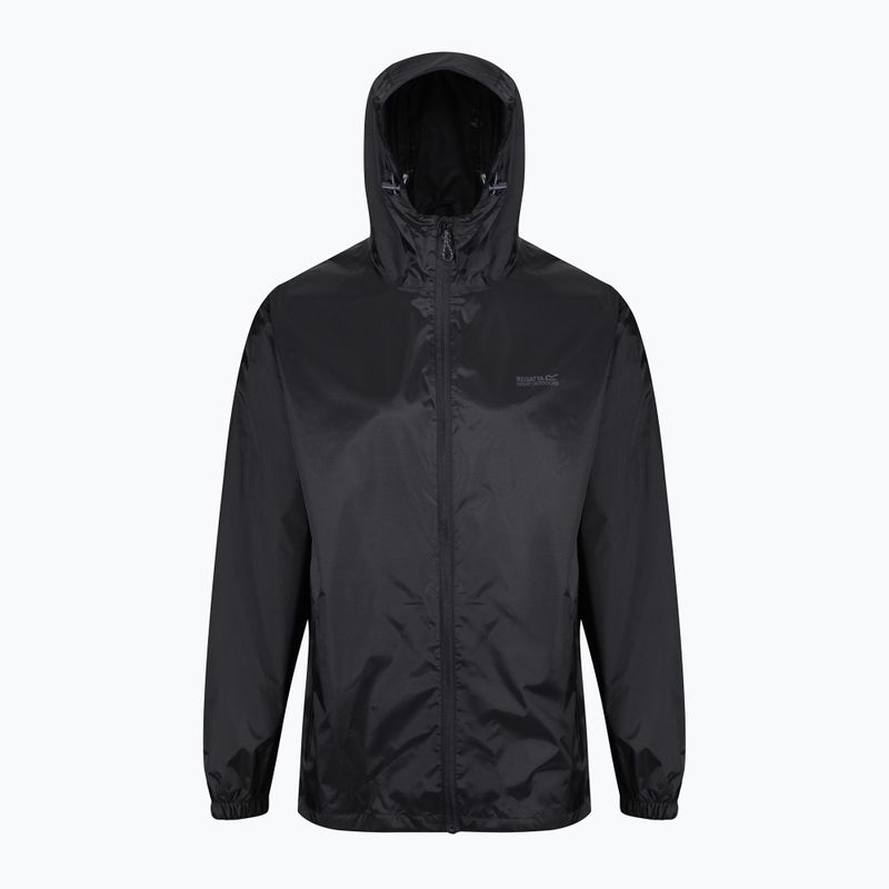 Pánská bunda do deště REGATTA Pack-It III black