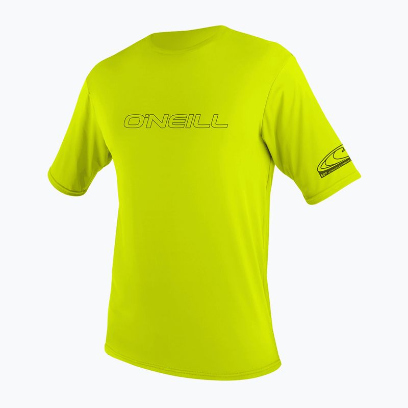 Pánské plavecké tričko O'Neill Basic Skins Sun Shirt lime