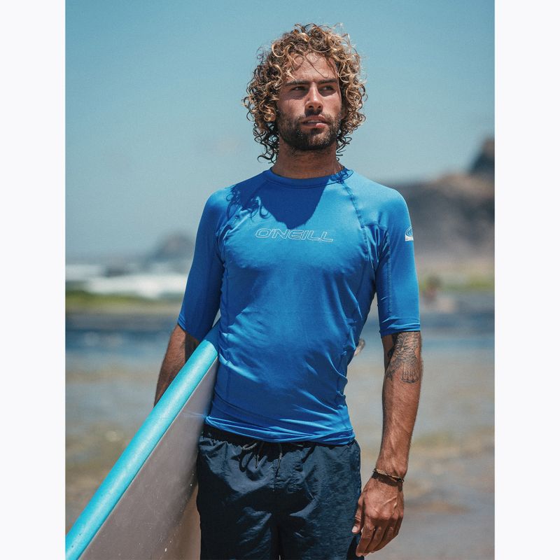 Pánské plavecké tričko O'Neill Basic Skins Rash Guard Pacific 4